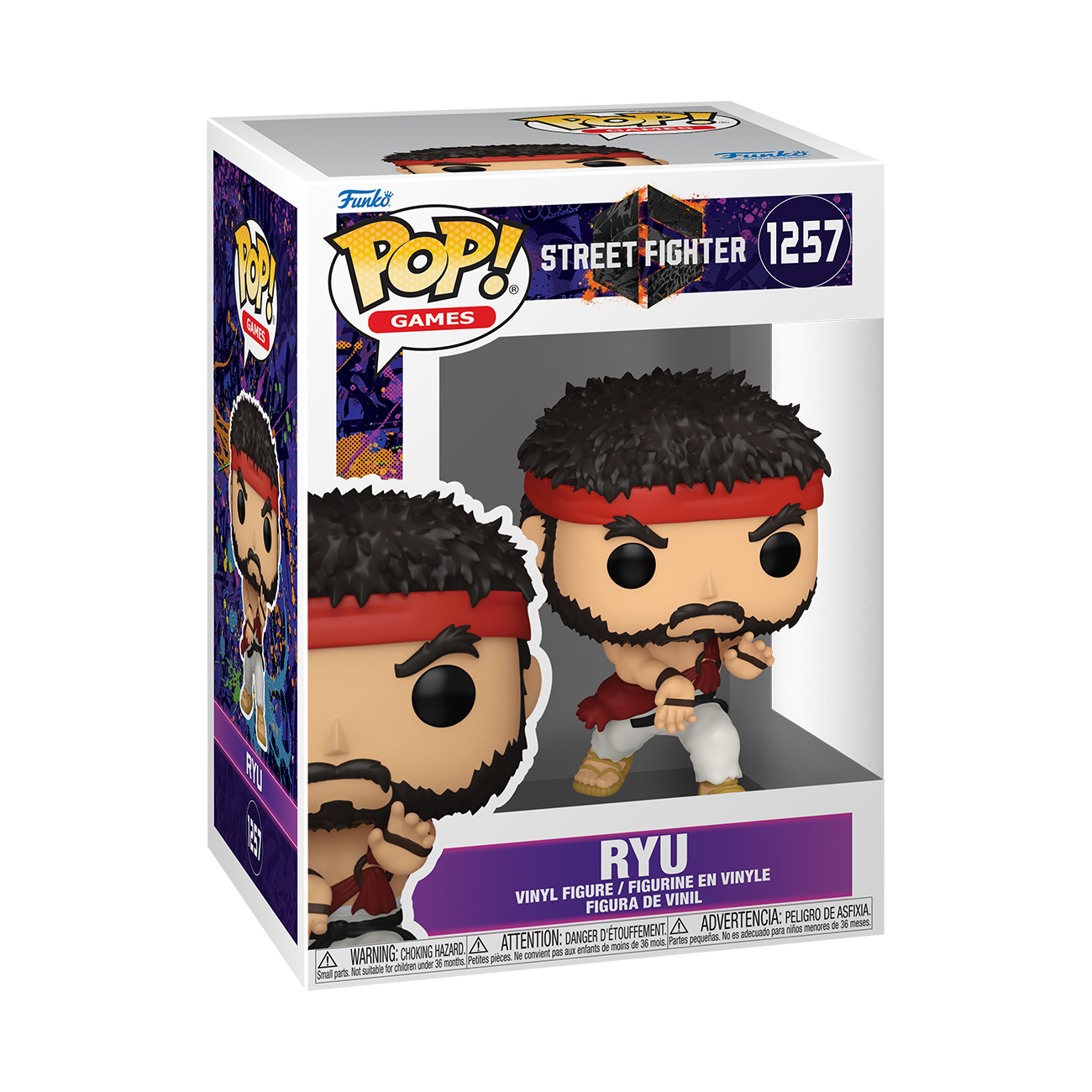 Funko Pop! Ryu Street Fighter 1257 - image officielle Funko