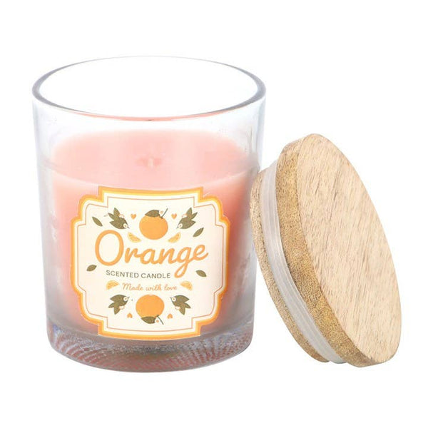 Bougie parfumée à l'orange