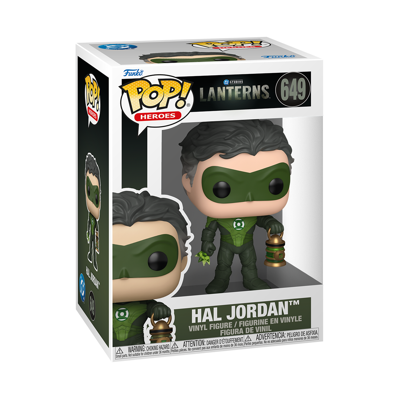 Funko Pop! Hal Jordan Lanterns 649 - boîte officielle