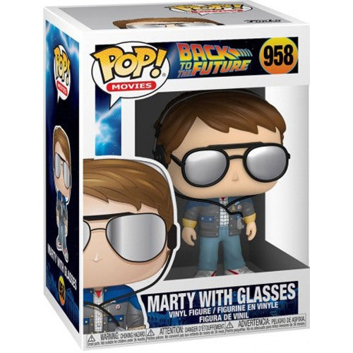 Funko Pop! Marty McFly avec Lunettes – Retour vers le futur
