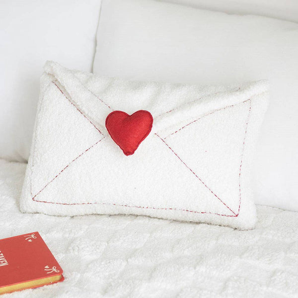 Cuscino con lettera d'amore per San Valentino
