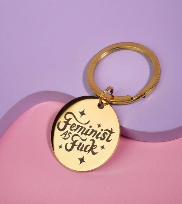 Portachiavi femminista da morire
