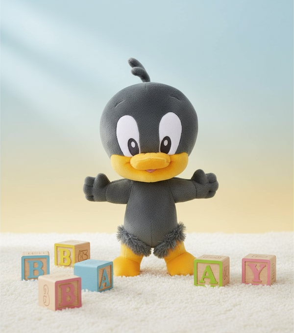 Peluche Looney Tunes - Bébé Daffy - produit Joy Toy