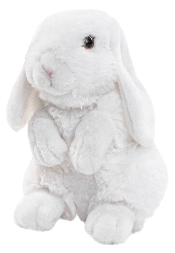 Peluche Lapin Bélier, assis (blanc) Uni Toys