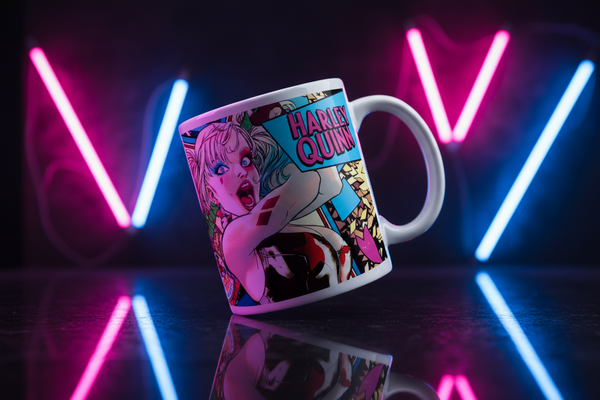 Tazza DC Comics - Harley Quinn Neon