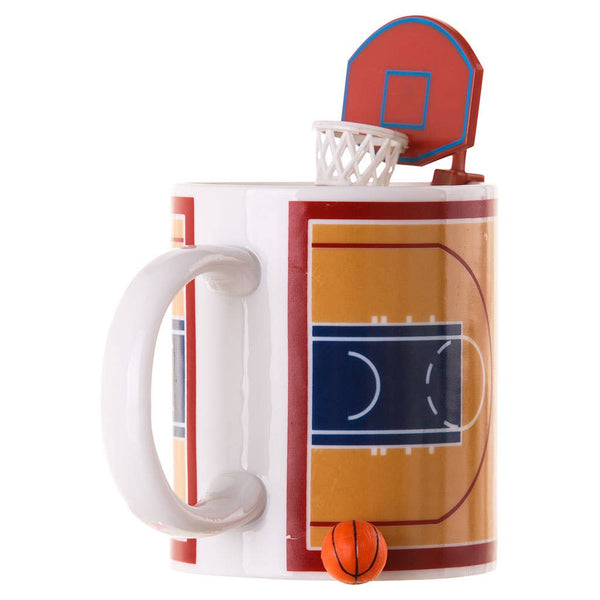 Tazza con canestro da basket