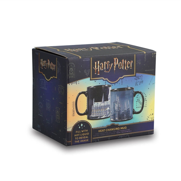 Caja para taza termorreactiva (400 ml) - Harry Potter (Castillo de Hogwarts)