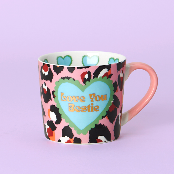 Tasse "Je t'aime, meilleur(e) ami(e)"