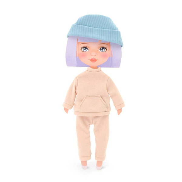 Ensemble de vêtements : survêtement beige - 28 cm