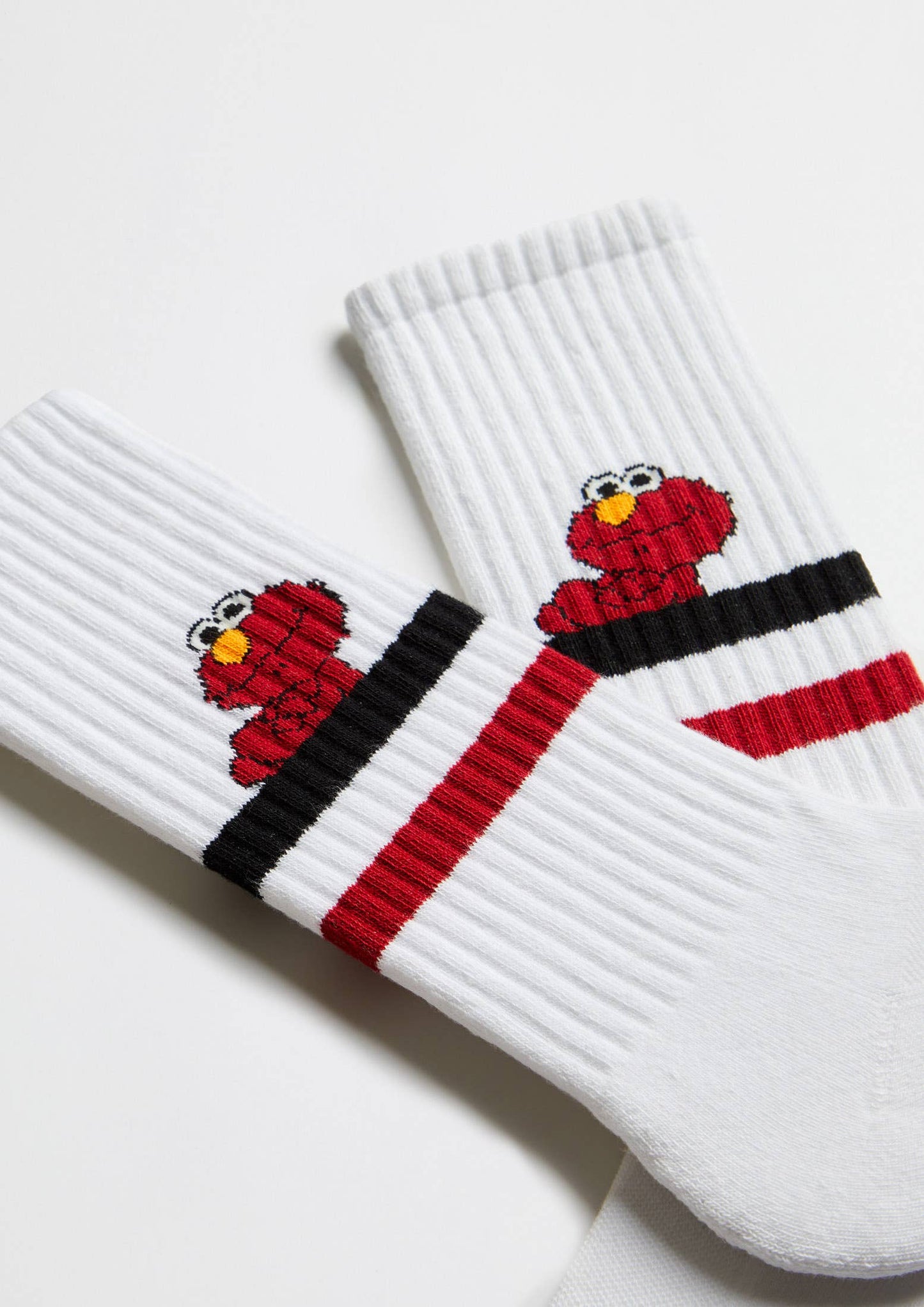 Calcetines de Elmo de Plaza Sésamo