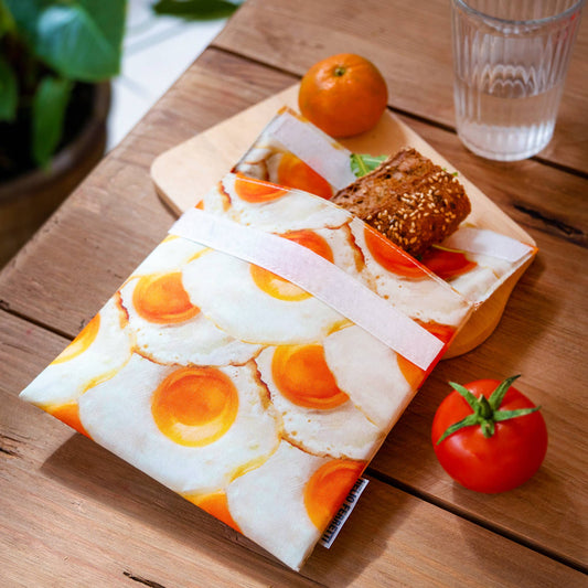 Sac à Encas Anti Tache Œuf au Plat Helio Ferretti Vue 1