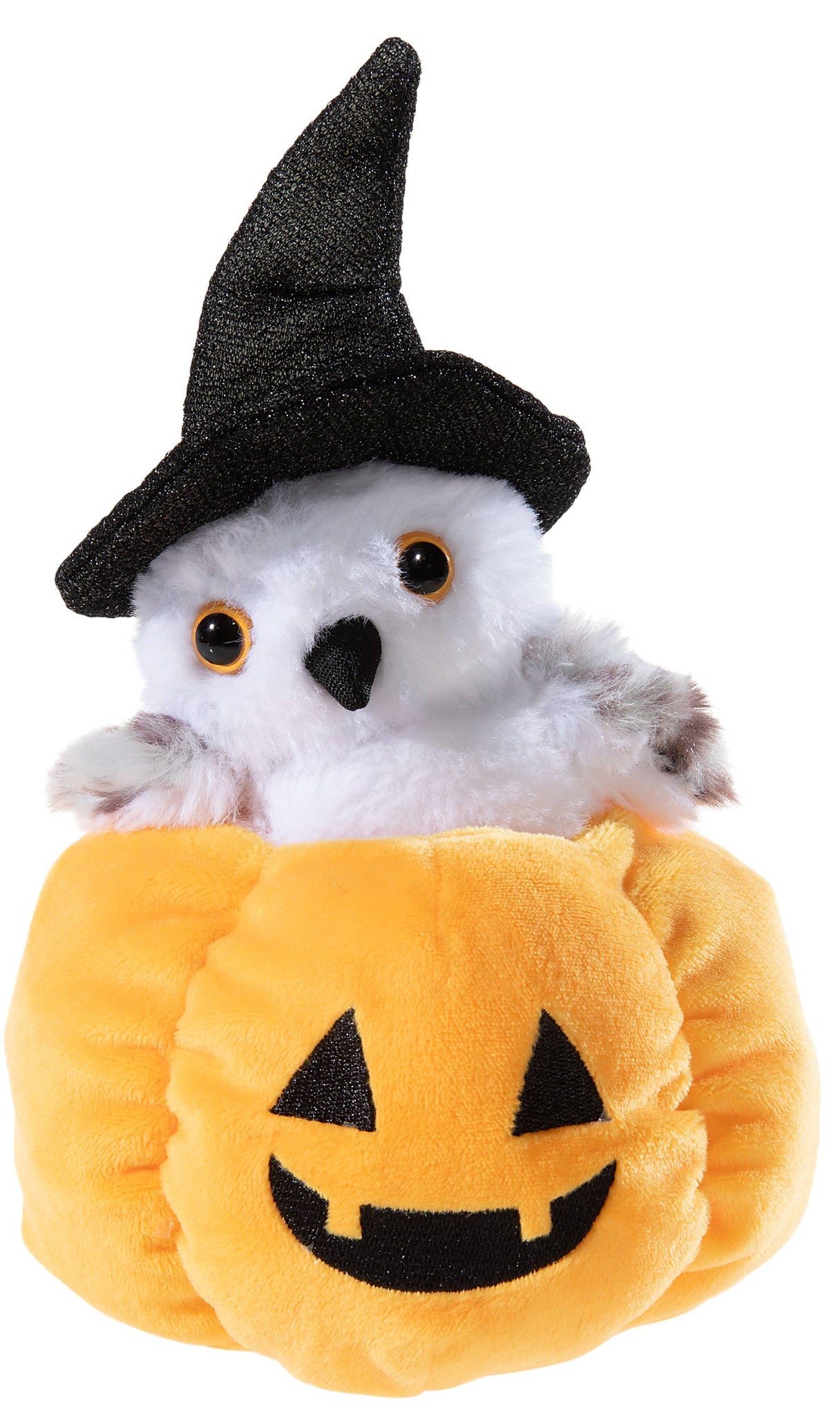 Peluche coruja Halloween Peek-A-Boo Heunec — 16 cm