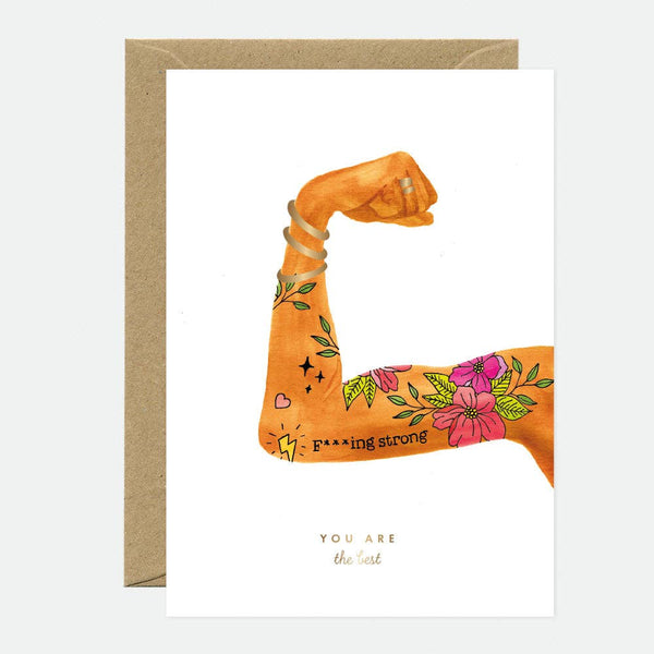 Carte de vœux Femme « You are the Best»