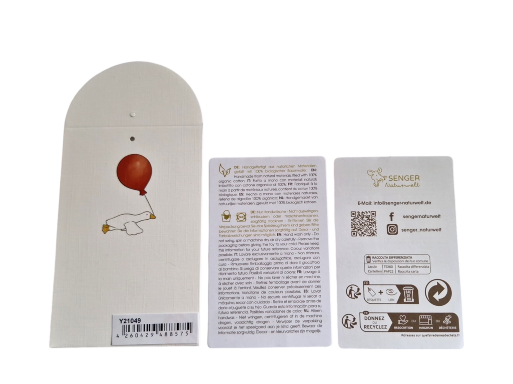 Large grey seal plush toy | Senger-Naturwelt