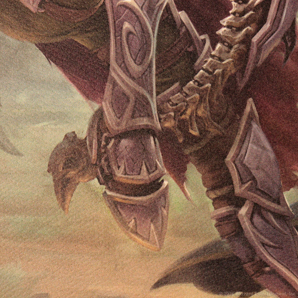 Affiche collector World of Warcraft - Sylvanas vs Anduin Wrynn