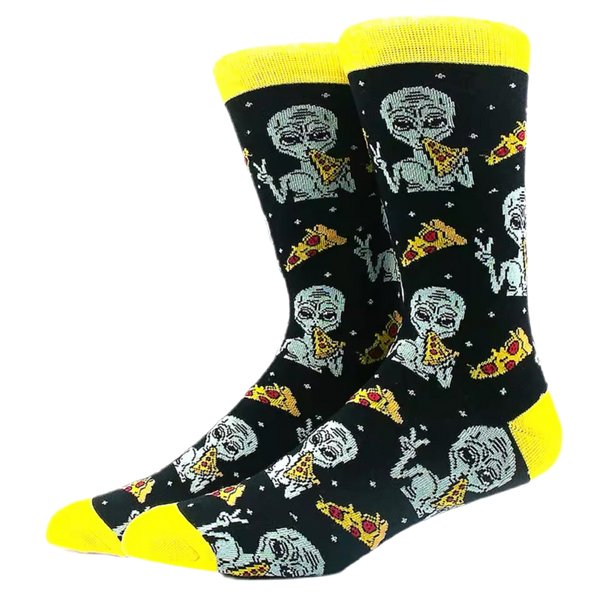 Calzini Alien & Pizza