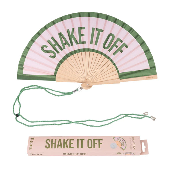 Éventail « Shake it off » Rose – Fisura