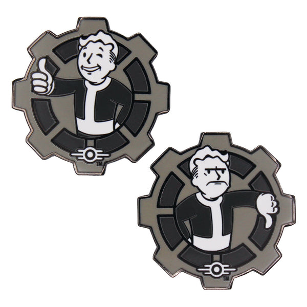 Pièce collector Fallout - Black & White Decision