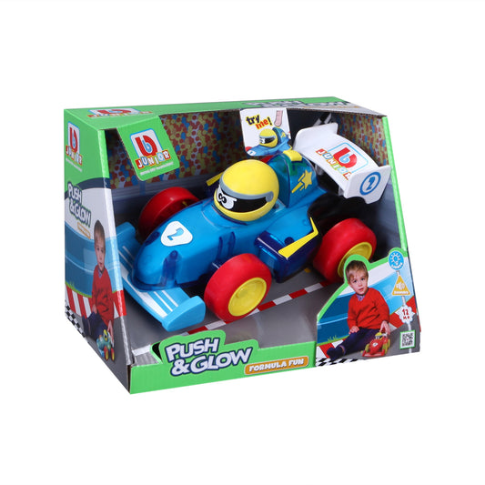 Voiture de Formule 1 BB JUNIOR PUSH & GLOW
