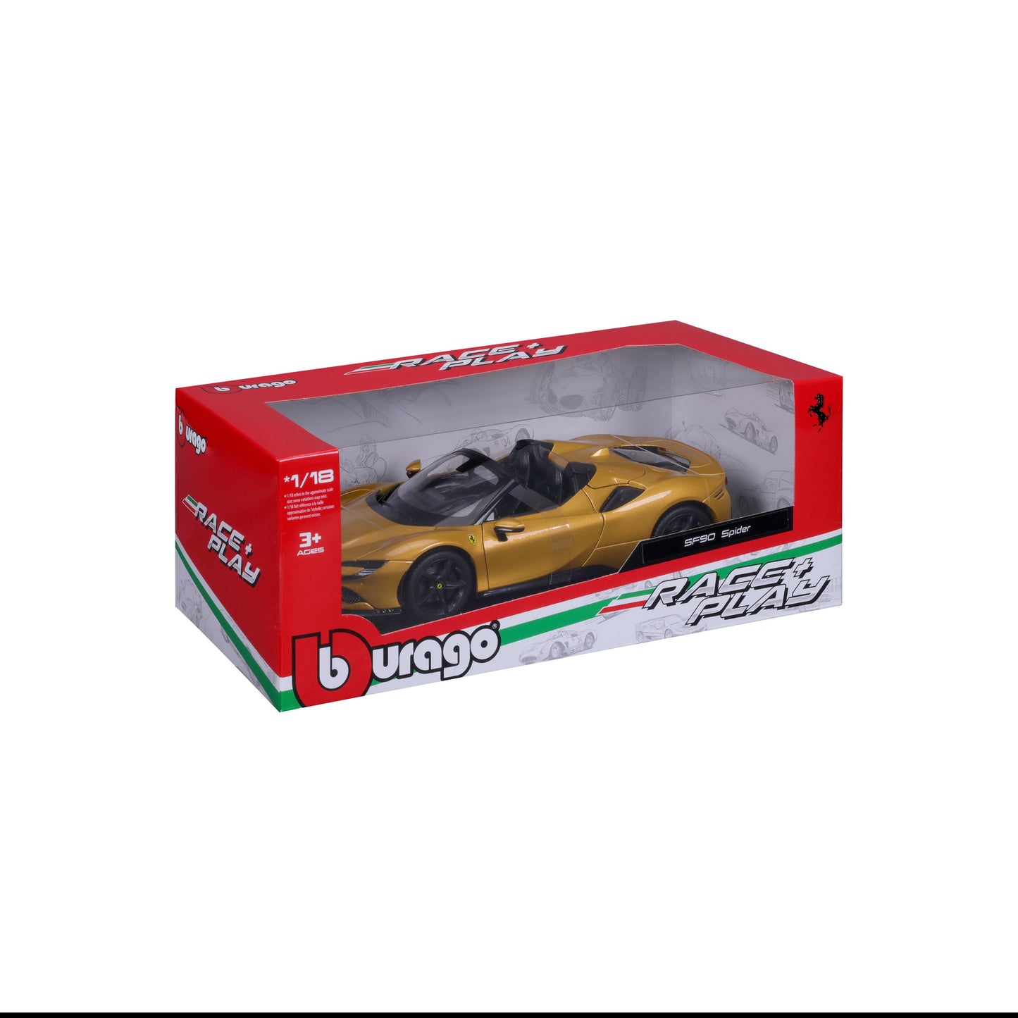 1:18 FERRARI RACE & PLAY SF90 SPIDER