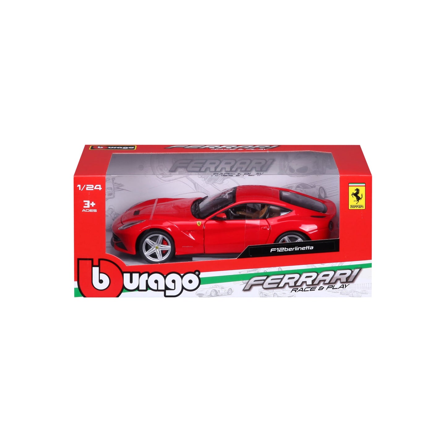 1:24 FERRARI RACE & PLAY FERRARI F12 BERLINETTA