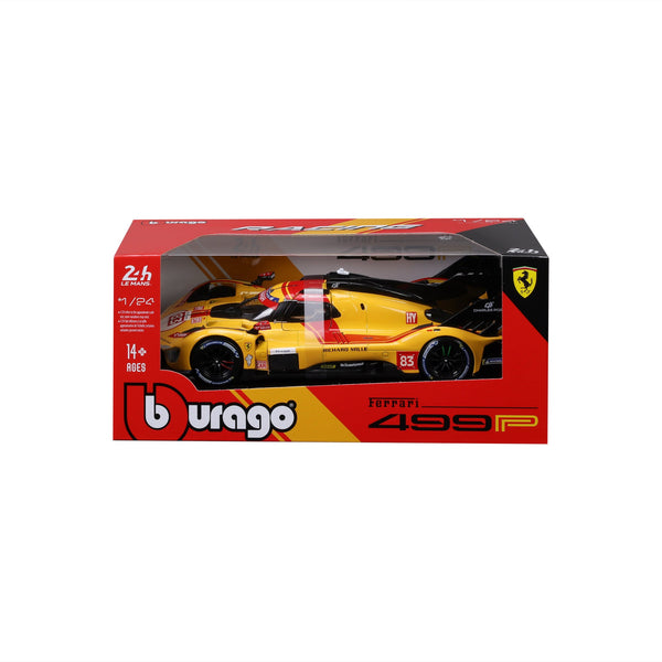 1:24 FERRARI RACING 499P LE MANS HYPERCAR 2025 AF CORSE #83