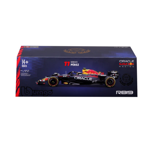 1:24 F1 RED BULL RACING RB19 2023 AVEC CASQUE PEREZ