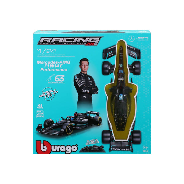 1:24 F1 MB W14 2023 MAQUETTE RUSSELL