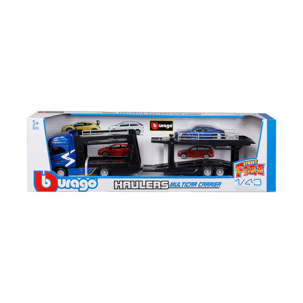 1:43 STREET FIRE MULTICAR CARRIER - IVECO S-WAY / AUDI 2022 RS