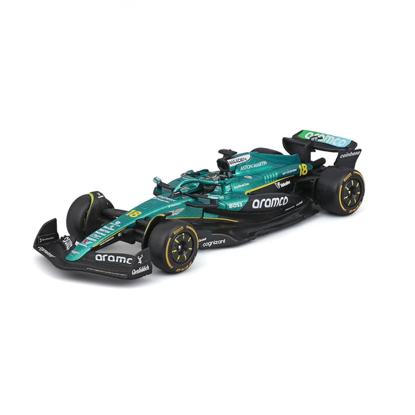 1:43 F1 ASTON MARTIN AMR25 2025 STROLL WITH HELMET