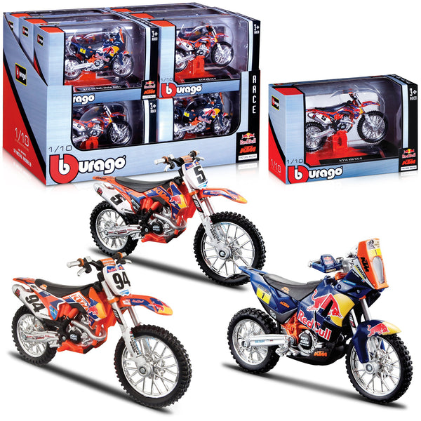 1:18 WRB KTM CYCLE - DISTRIBUTEUR 12 PIÈCES