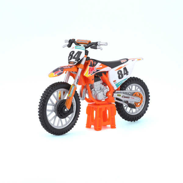 1:18 MOTORBIKE WRB KTM CYCLE KTM 450 SX-F FACTORY EDITION (2018) MX #84 HERLINGS
