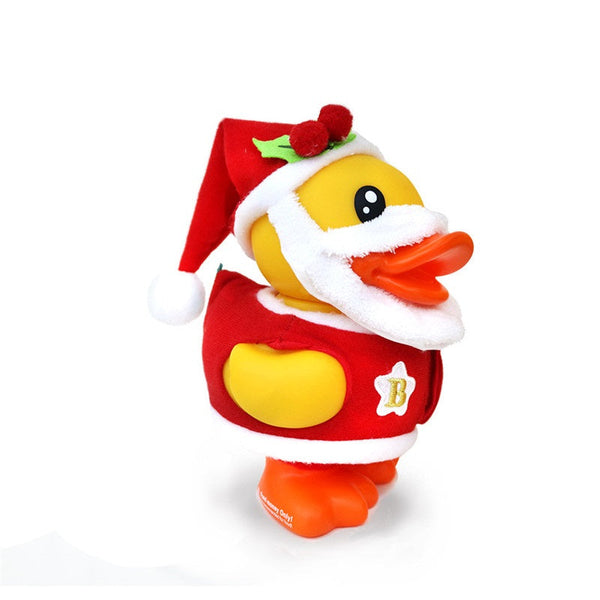 Salvadanaio a forma di anatra di Babbo Natale
