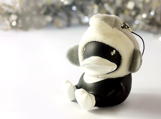 Keychain de pato de pato