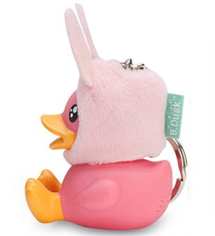 Keychain de pato de coelho