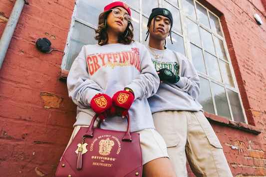 Bolso de mano de lujo a cuadros de Harry Potter - Gryffindor