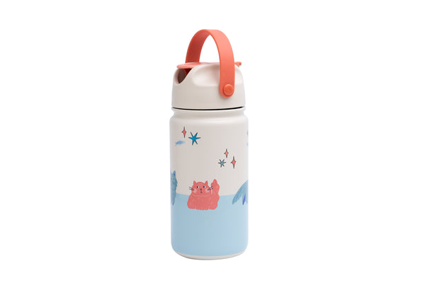 Trinkflasche aus Edelstahl Meowtiful Cats