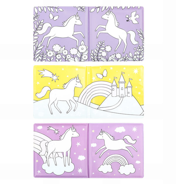 Livre de bain magique - Unicorn Dreams – vue 2 – A Little Lovely Company