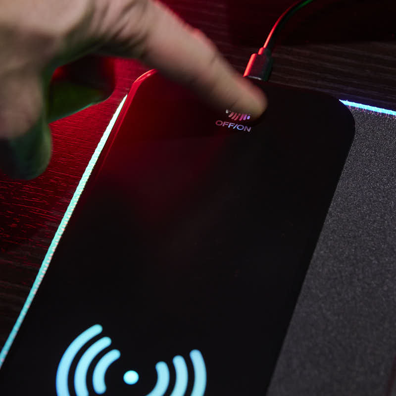 Tapete de juego gigante y cargador de móvil - Batman Arkham