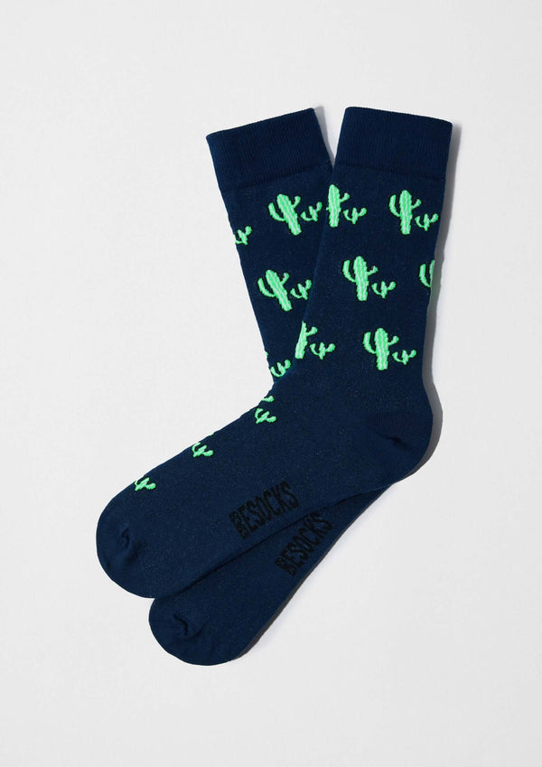 Chaussettes BeCactus Navy – Besocks