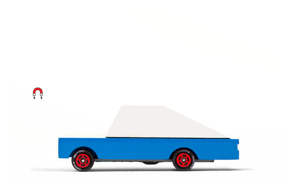 Candycar World Macchinina in legno - Blue Racer #8