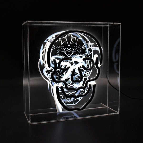 Néon Skull Locomocean | Boutique d'objets cadeaux designs
