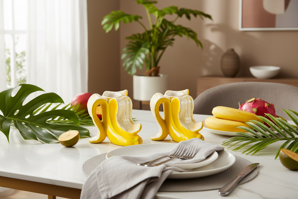 Banana Romance candle