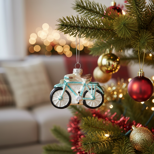 Bicycle Christmas Ball