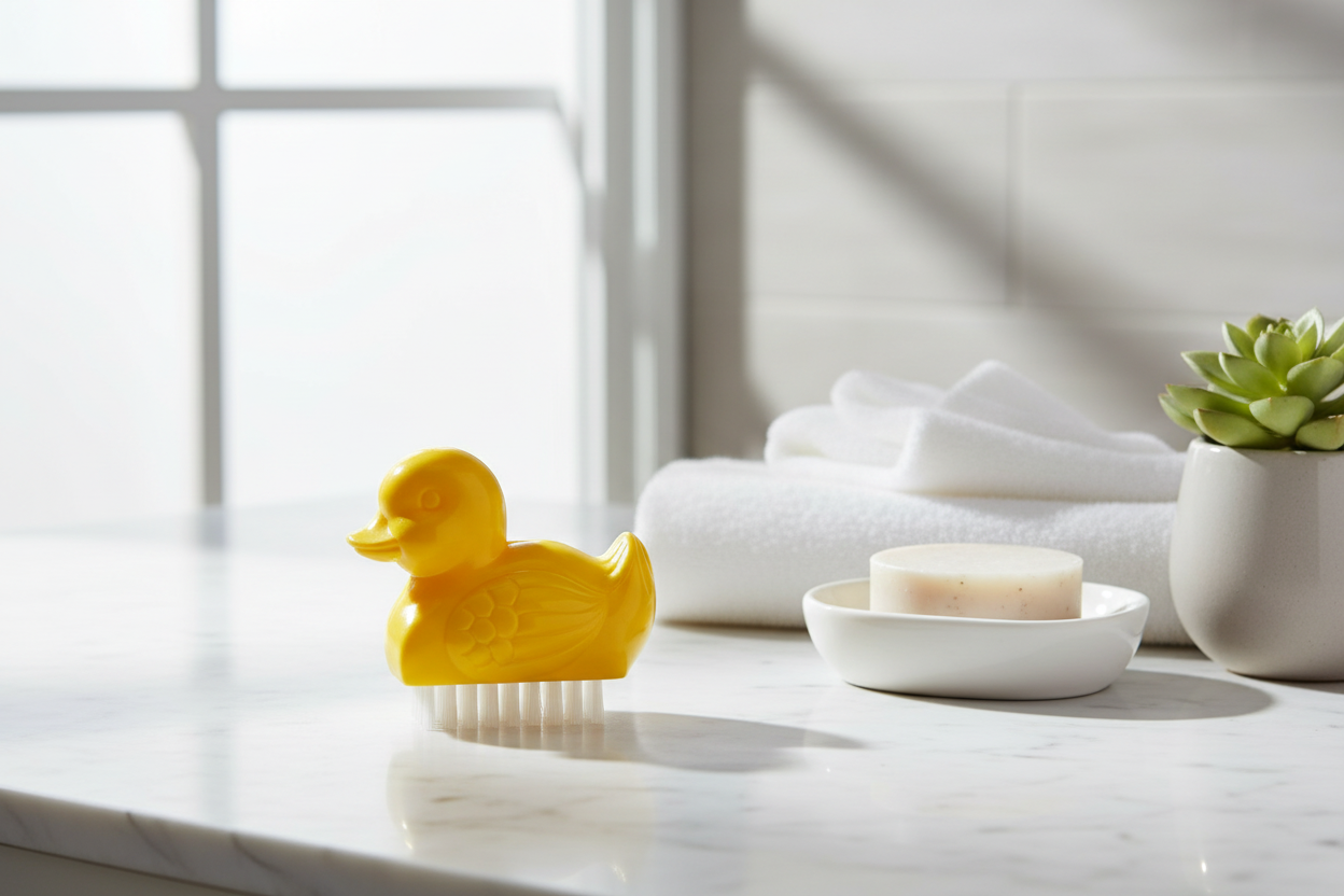 Pincel de uñas de pato