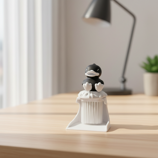 Brosse de Nettoyage Clavier Canard Noir