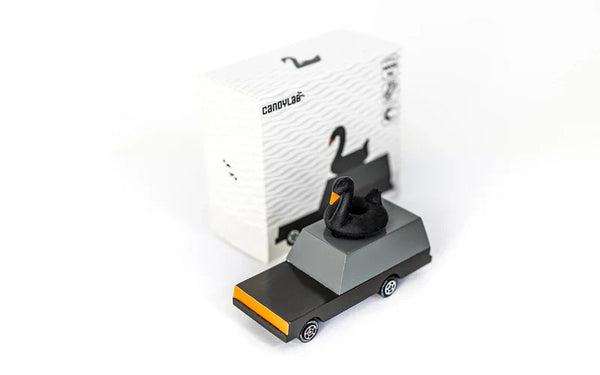 Candycar World Macchinina in legno - Cigno nero