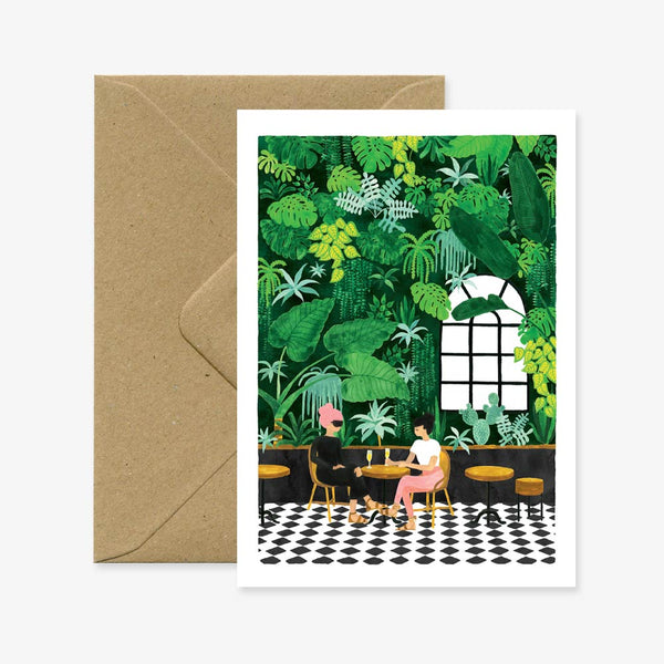 Café - Carte de voeux