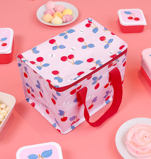 Sac isotherme enfant - Cerises – vue 2 – A Little Lovely Company