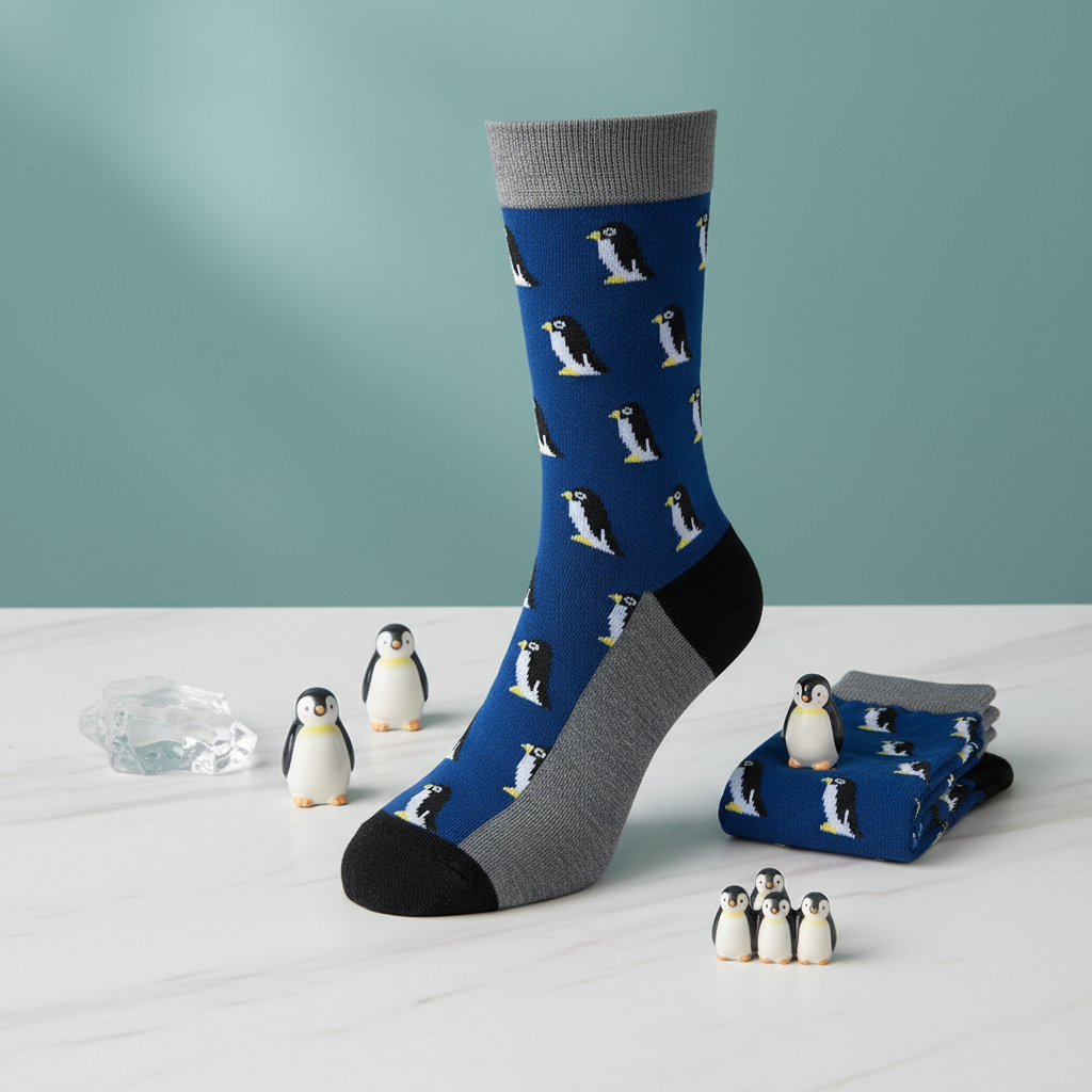 Calcetines de pingüino